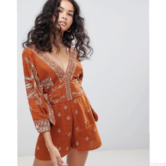 Free People Pants - Free People Azalia Romper